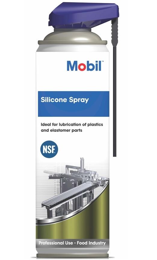 Spray cu Ulei de Silicon MOBIL, Certificat NSF, 0.5 Litri